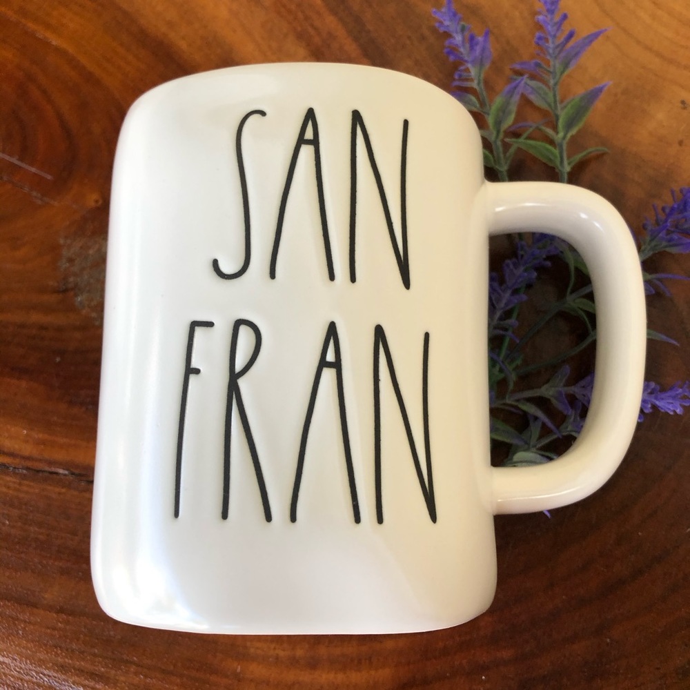 Rae Dunn “SAN FRAN” Double Sided mug